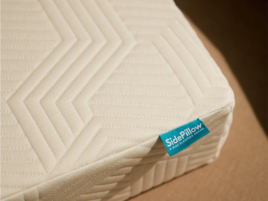 Close-up of the rectangular SidePillow shape.
